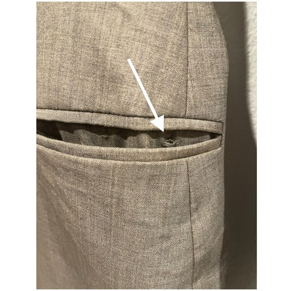 THEORY Tan Pockets Wool Blazer - Picture 8 of 8